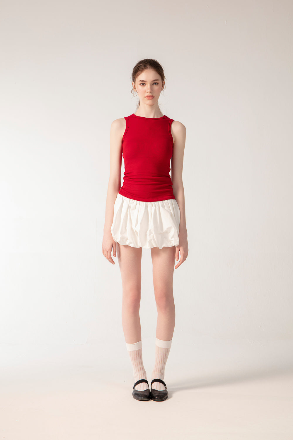 NINA Top in Cherry
