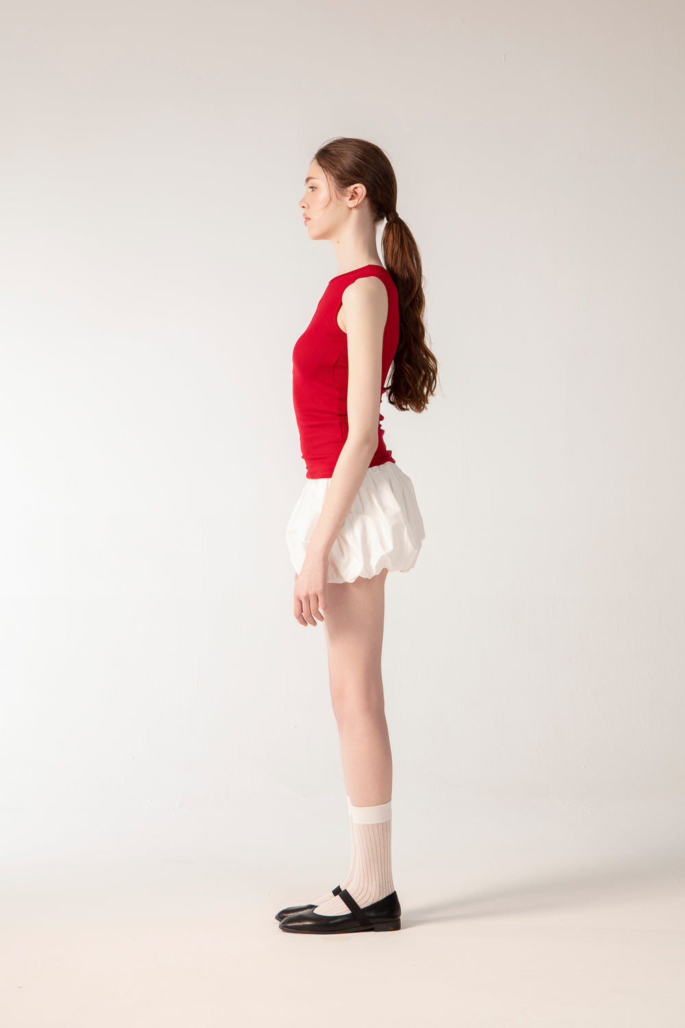 NINA Top in Cherry