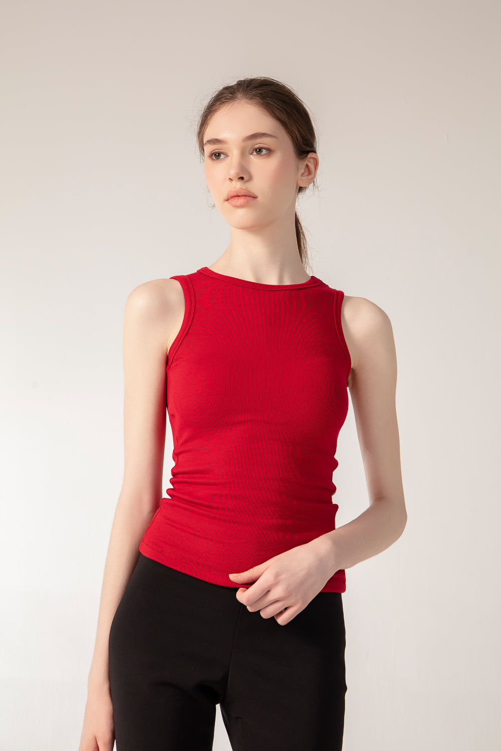 NINA Top in Cherry