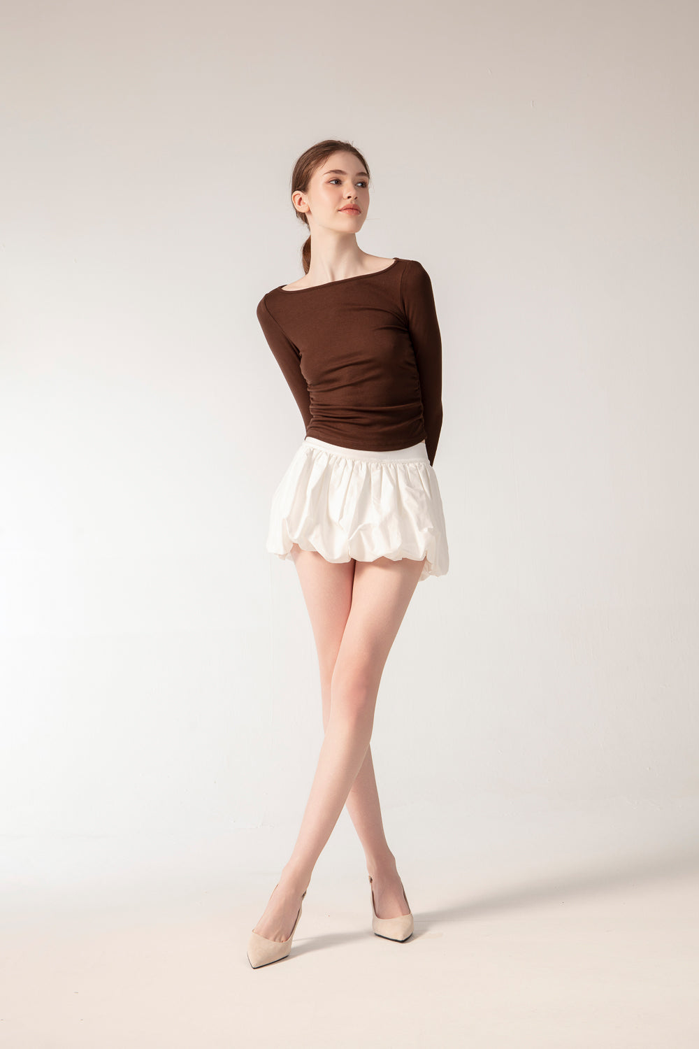 BRIE Top - Mocha