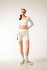 TERRA Crop Top - Ivory