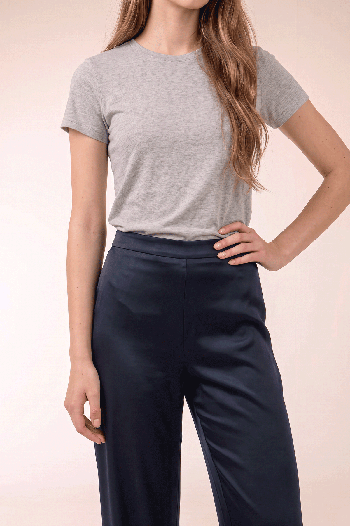 GIA Pants in Navy
