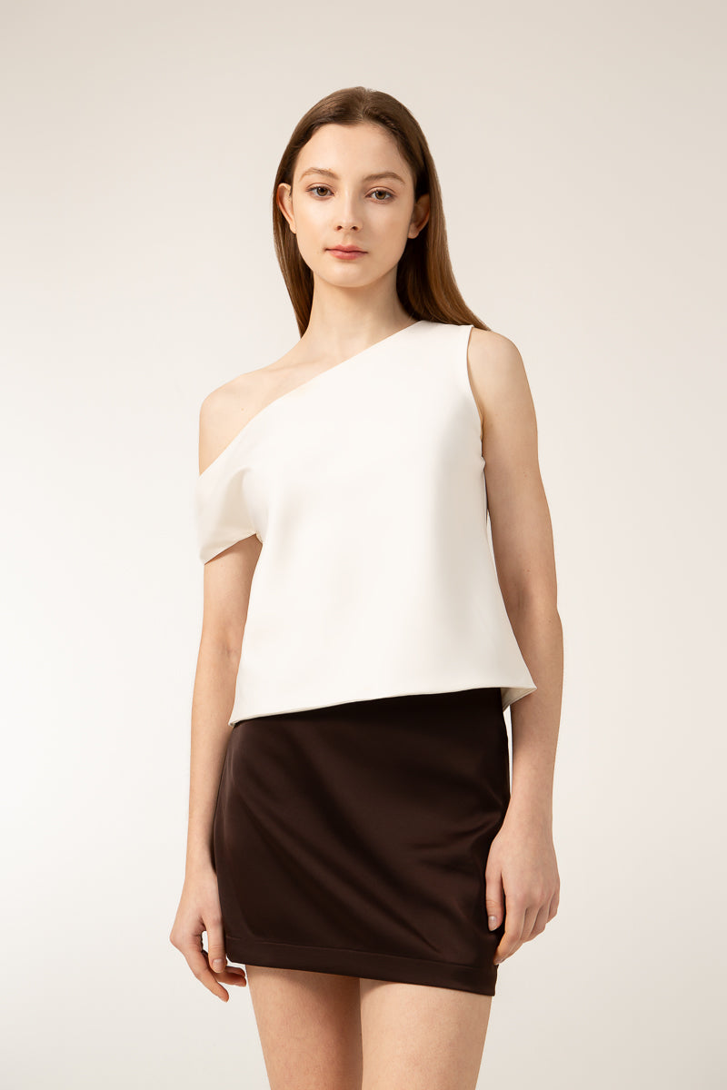 PAIGE Mini Skirt - Brown