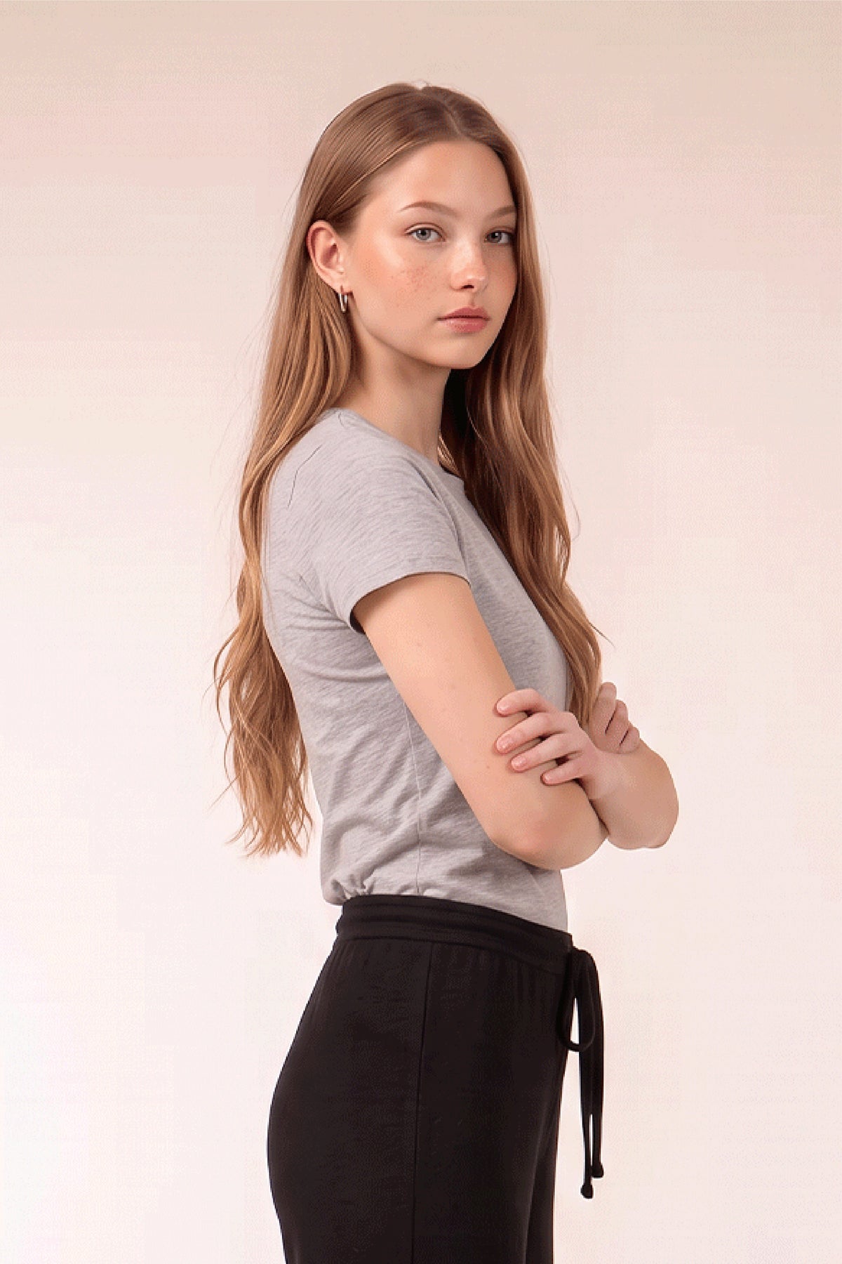 ELOISE T-shirt In Grey Heather