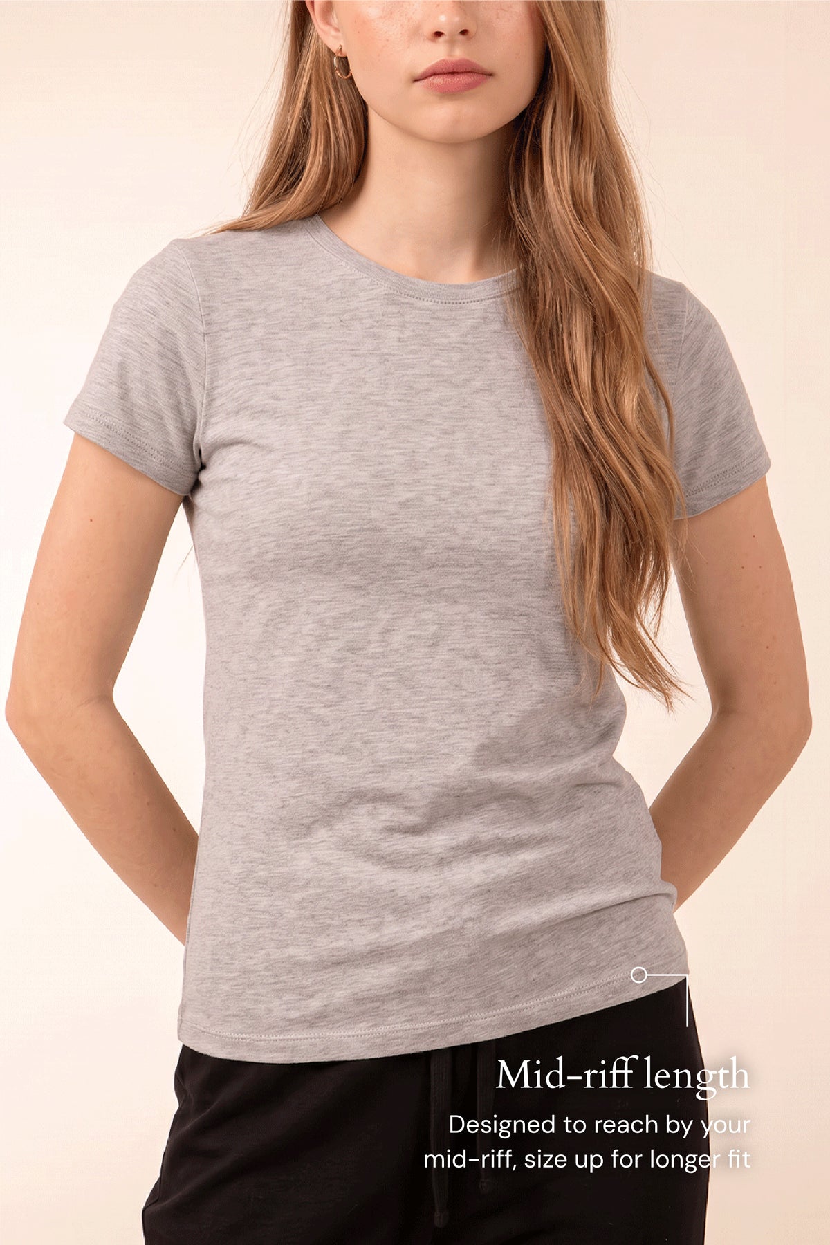 ELOISE T-shirt In Grey Heather