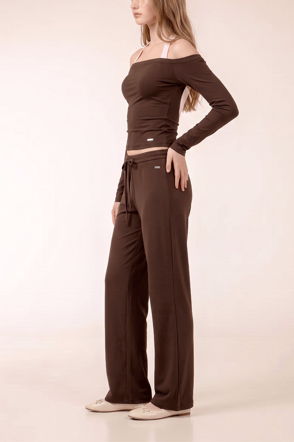 ELOISE Lounge Pants In Mocha
