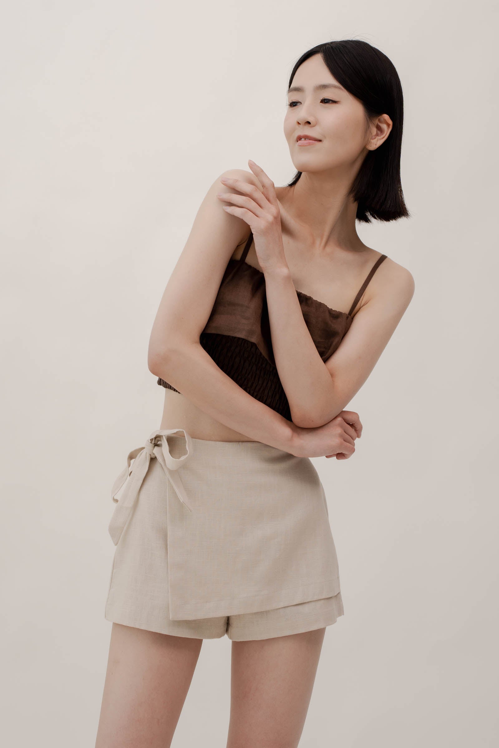 REINA Skort - Ivory