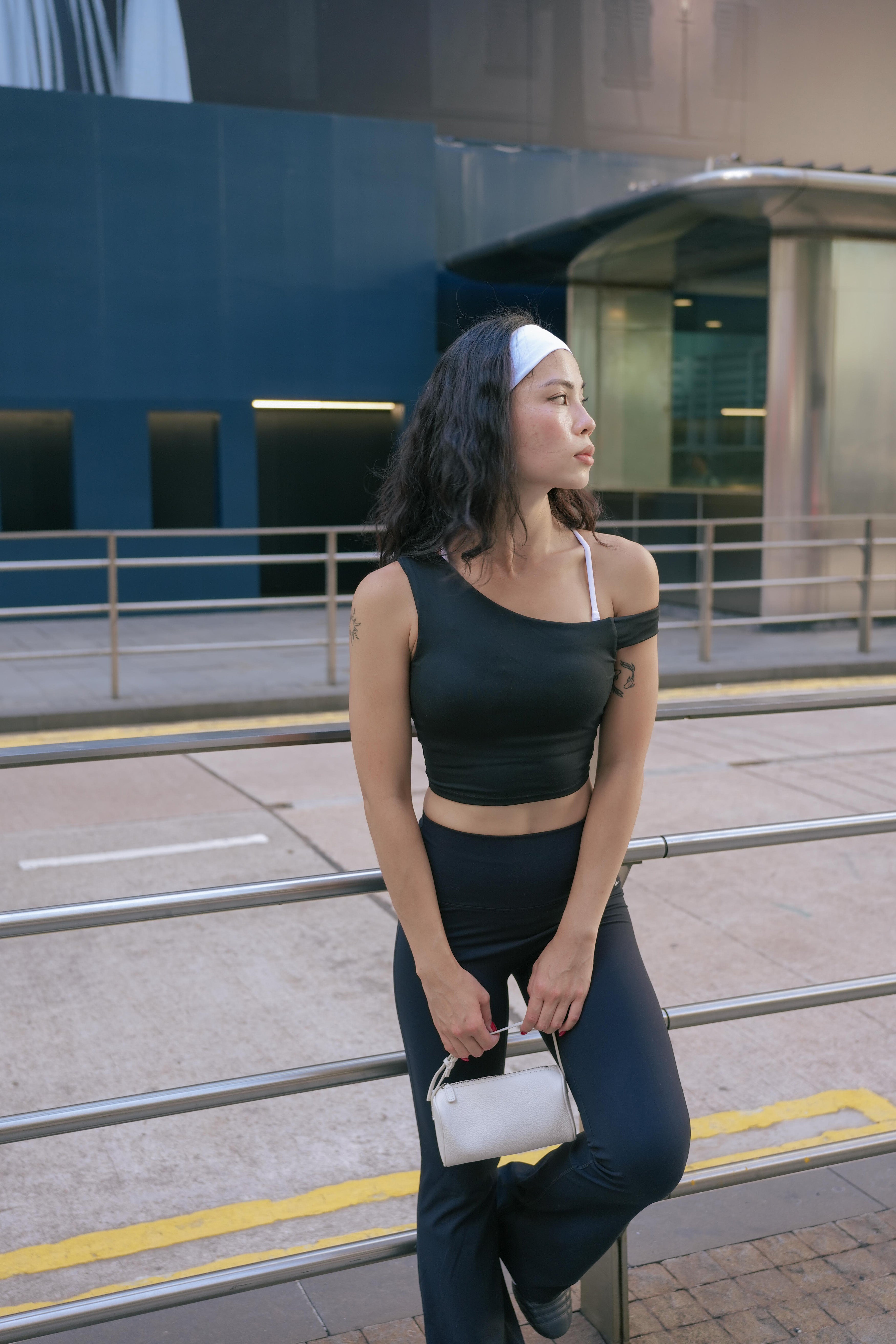 KAIA Bra Top in Black
