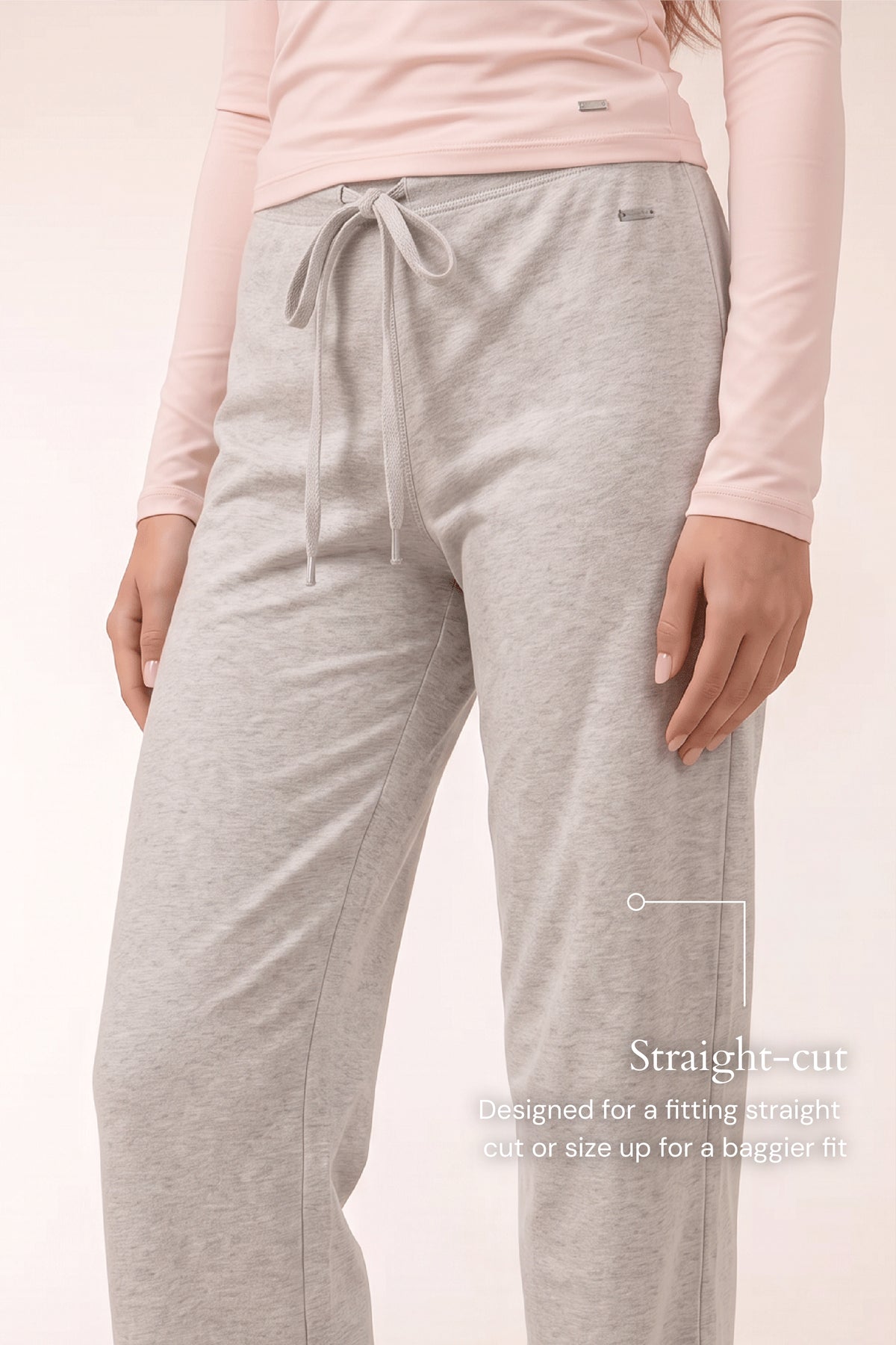 ELOISE Lounge Pants In Grey Heather
