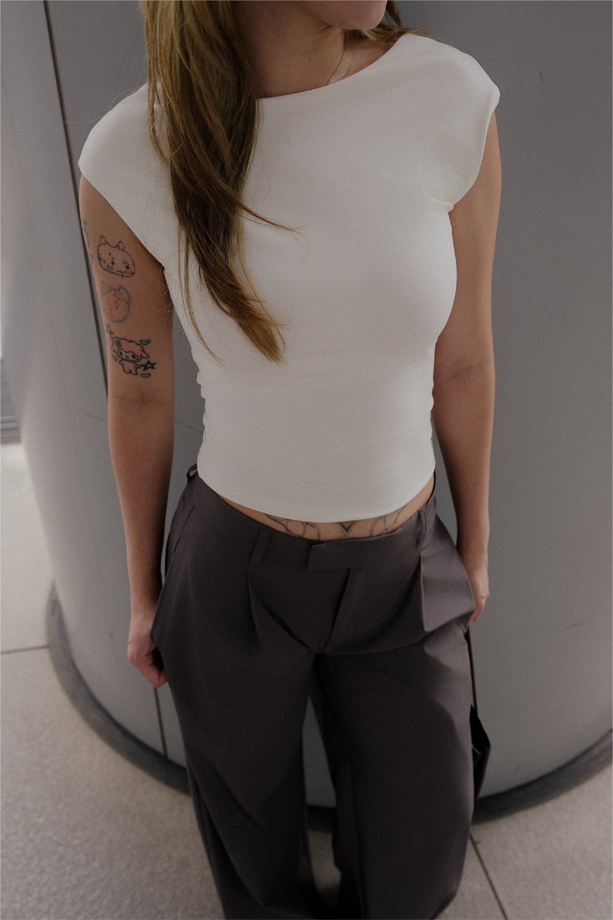 ISLA Top II in White