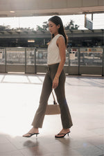 LAYLA Pants in Dark Taupe