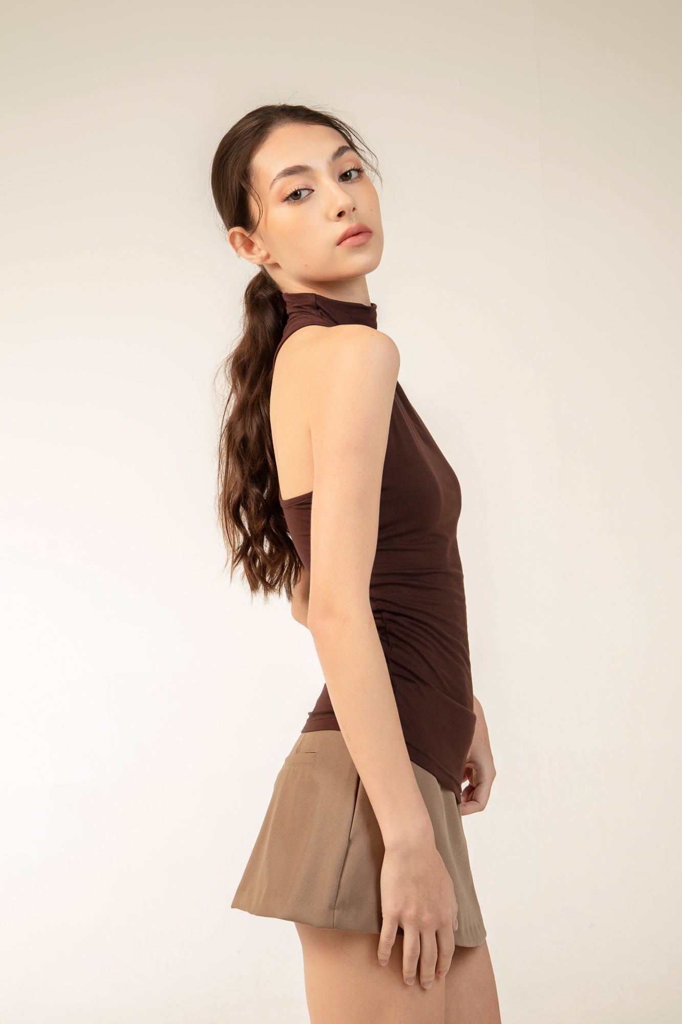 LYSSA Top In Mocha