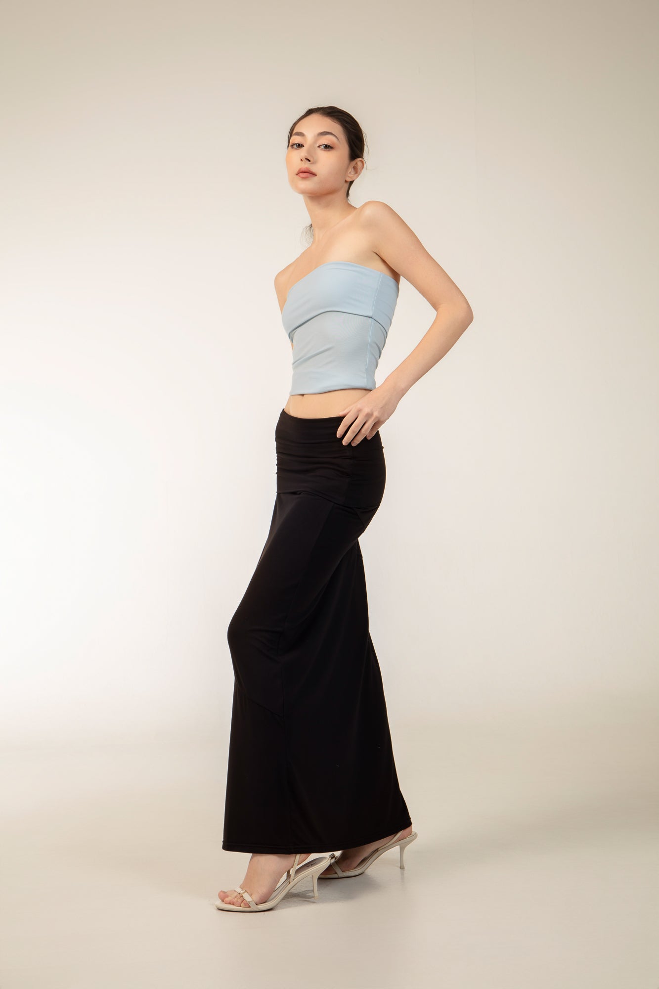 AVERY Top In Baby Blue
