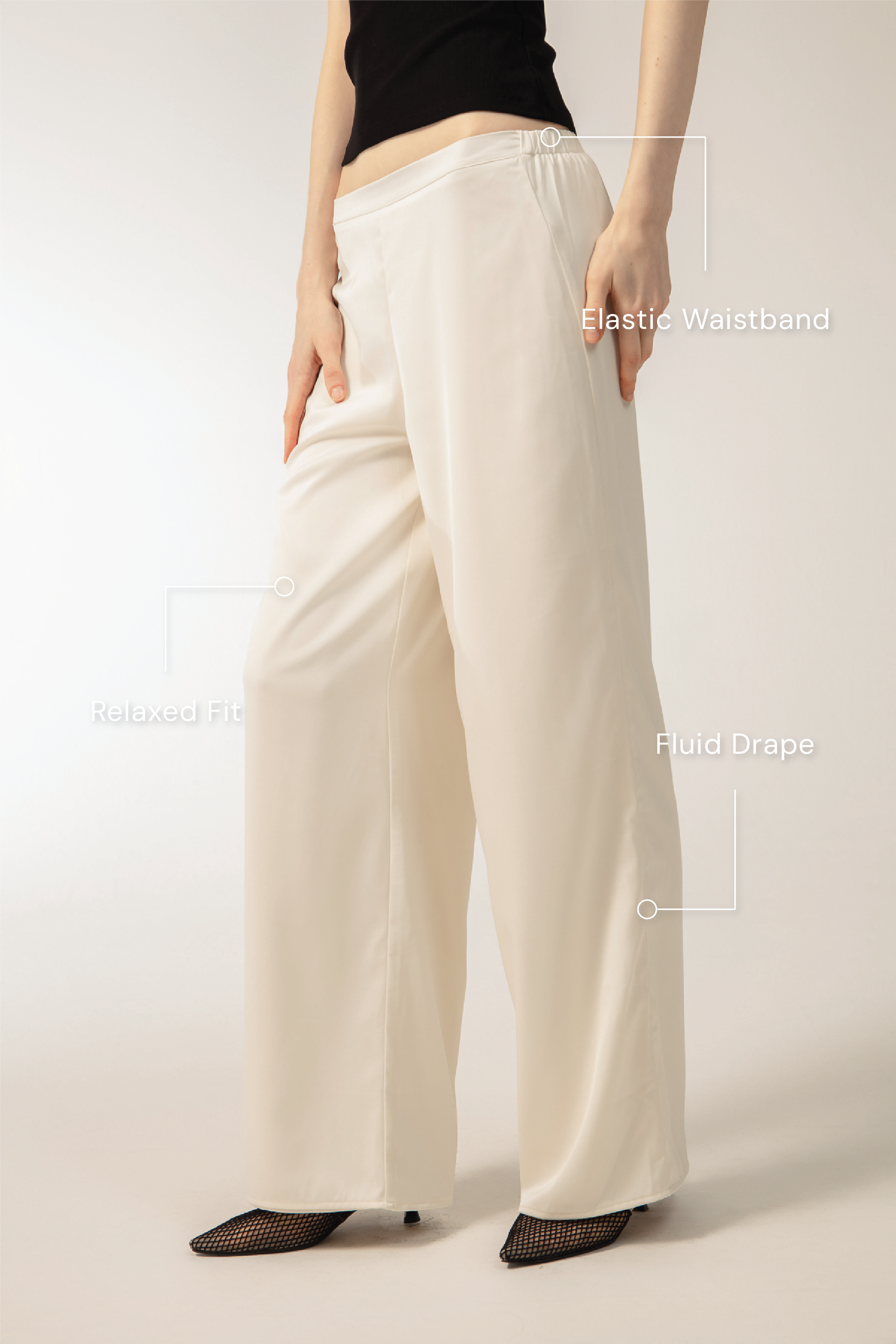 GIA Pants in Ivory