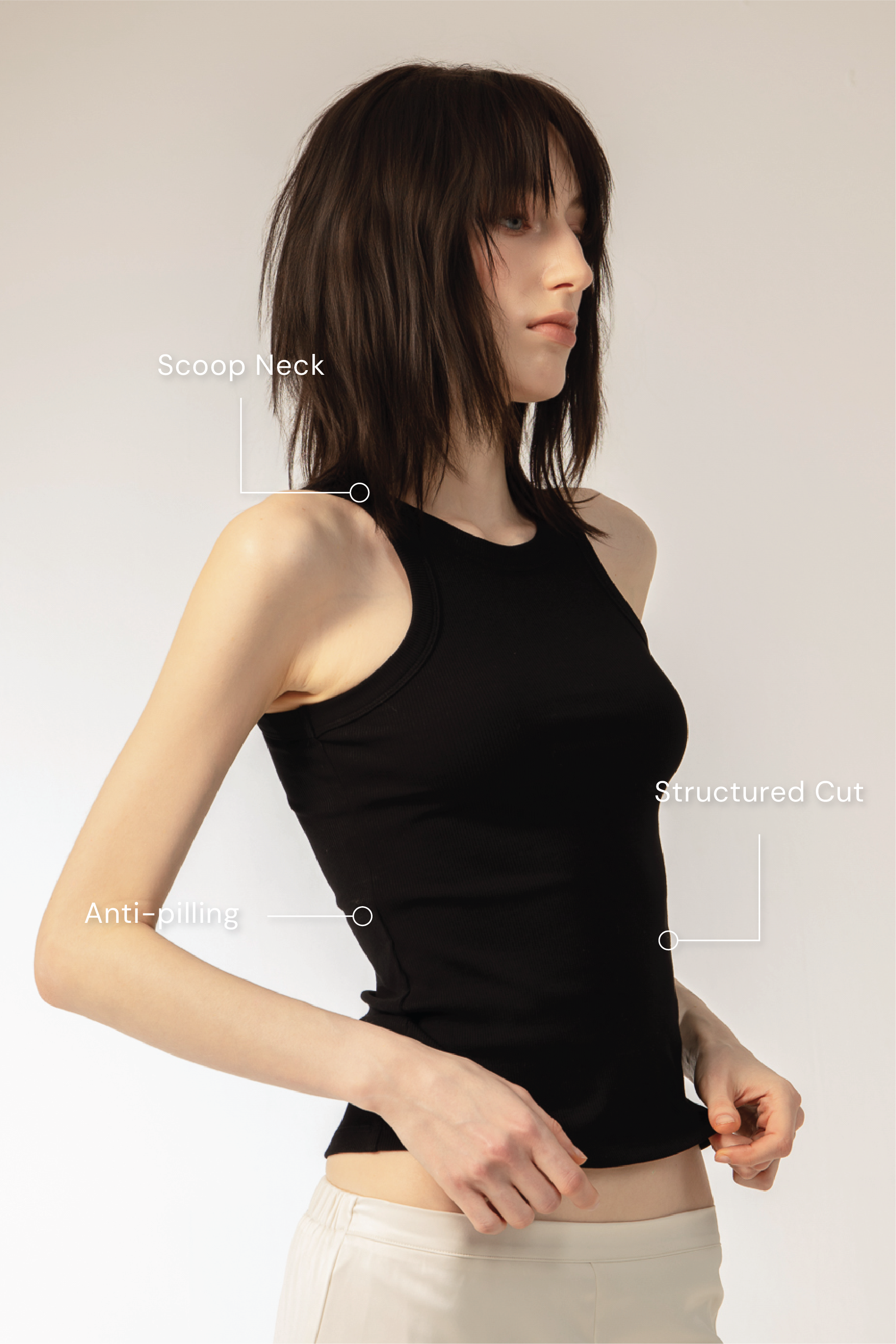 ILYA Tank in Black
