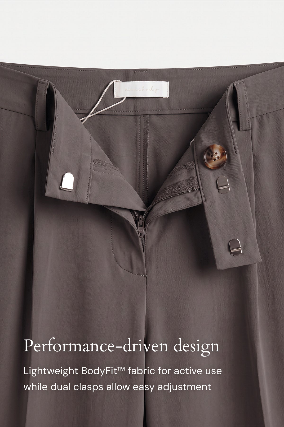 ALEXA Pants In Charcoal