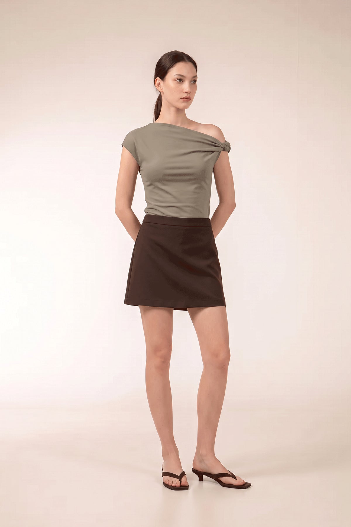 CLEO Skirt II In Espresso