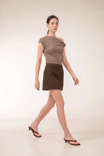 JENNA Top in Khaki