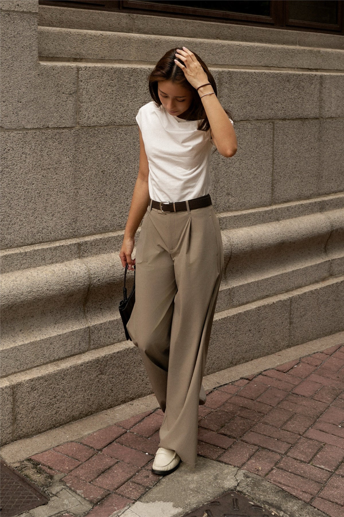 ALEXA Pants In Khaki