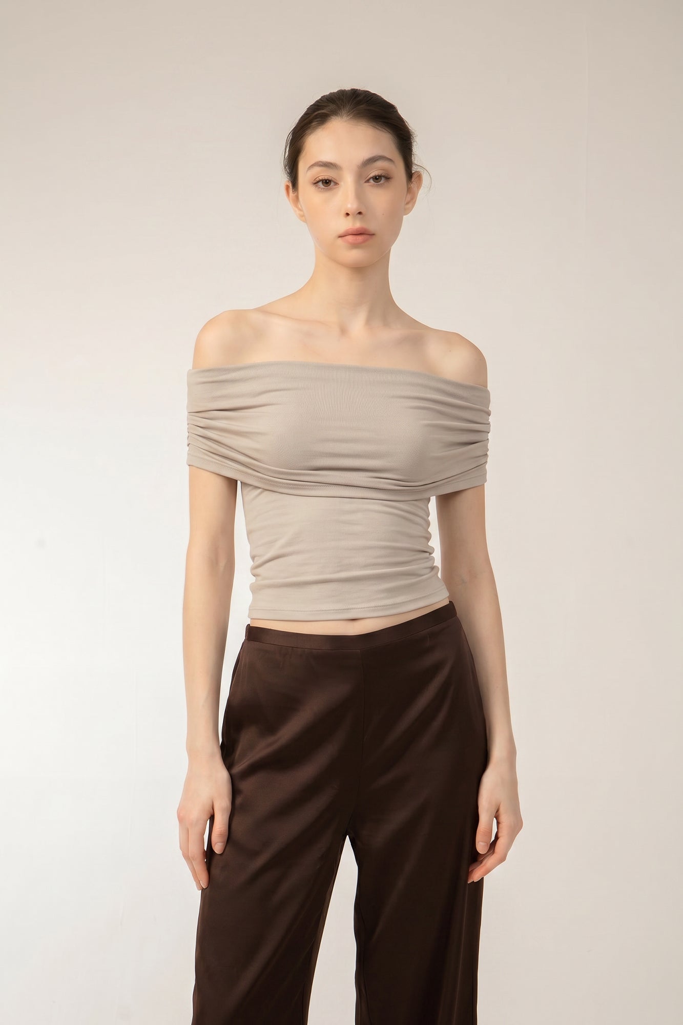 ARELLA Cape in Tan