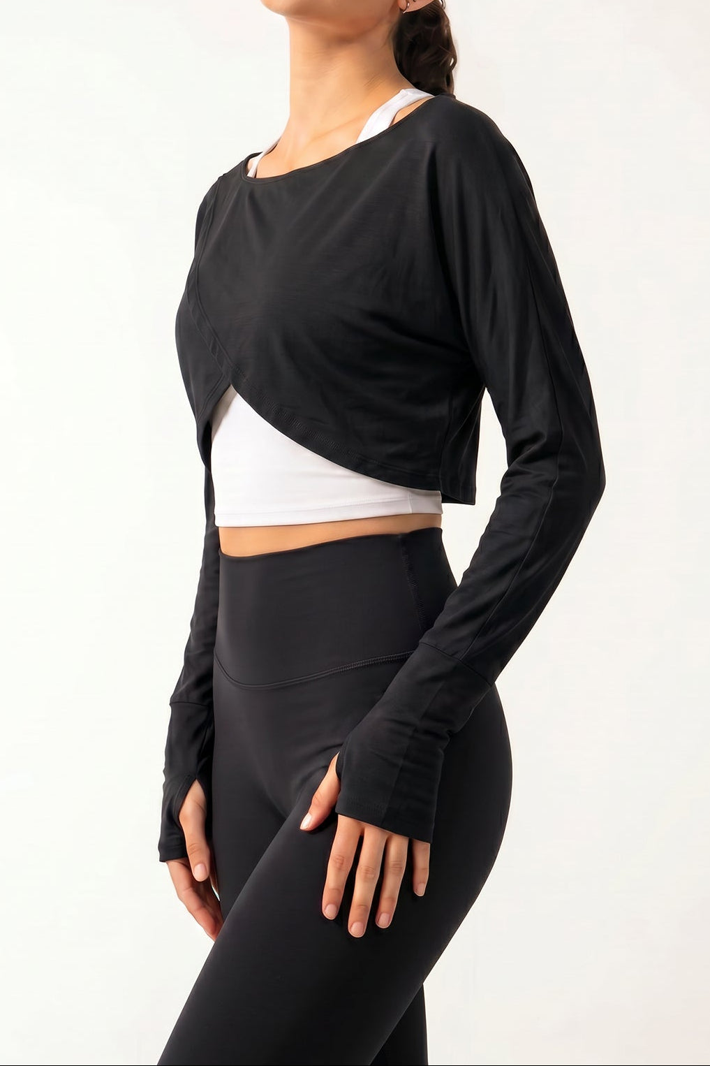 BONNIE 3-way Shrug in Black