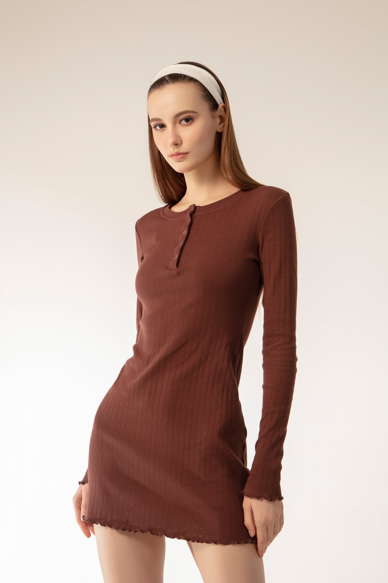 AMOUR Dress - Mocha
