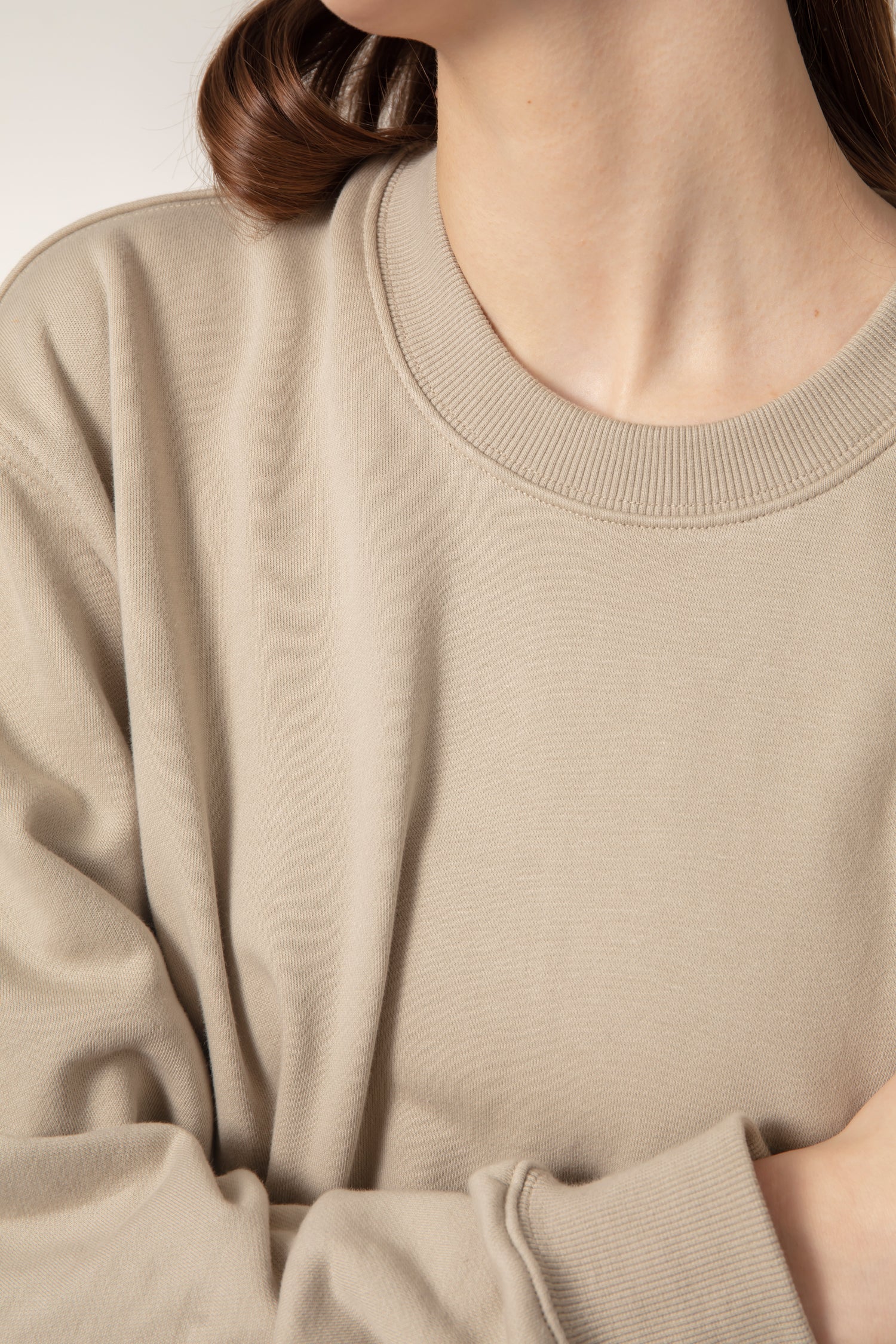 CUSHY Sweatshirt - Taupe