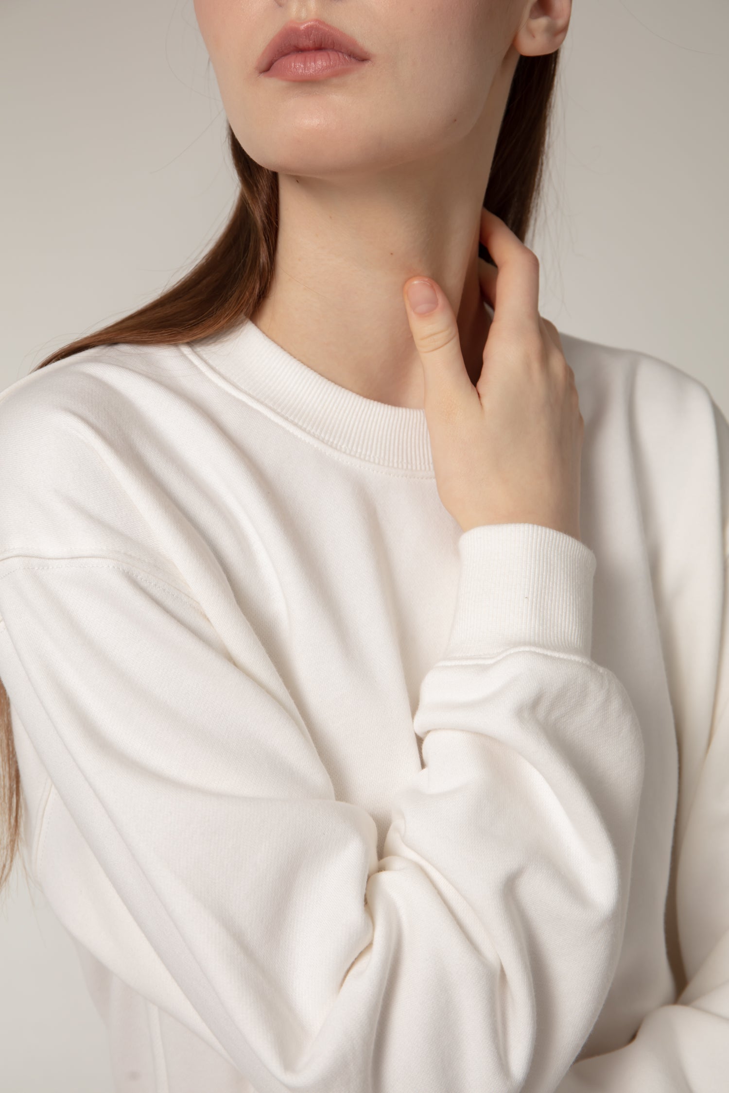 CUSHY Sweatshirt - White