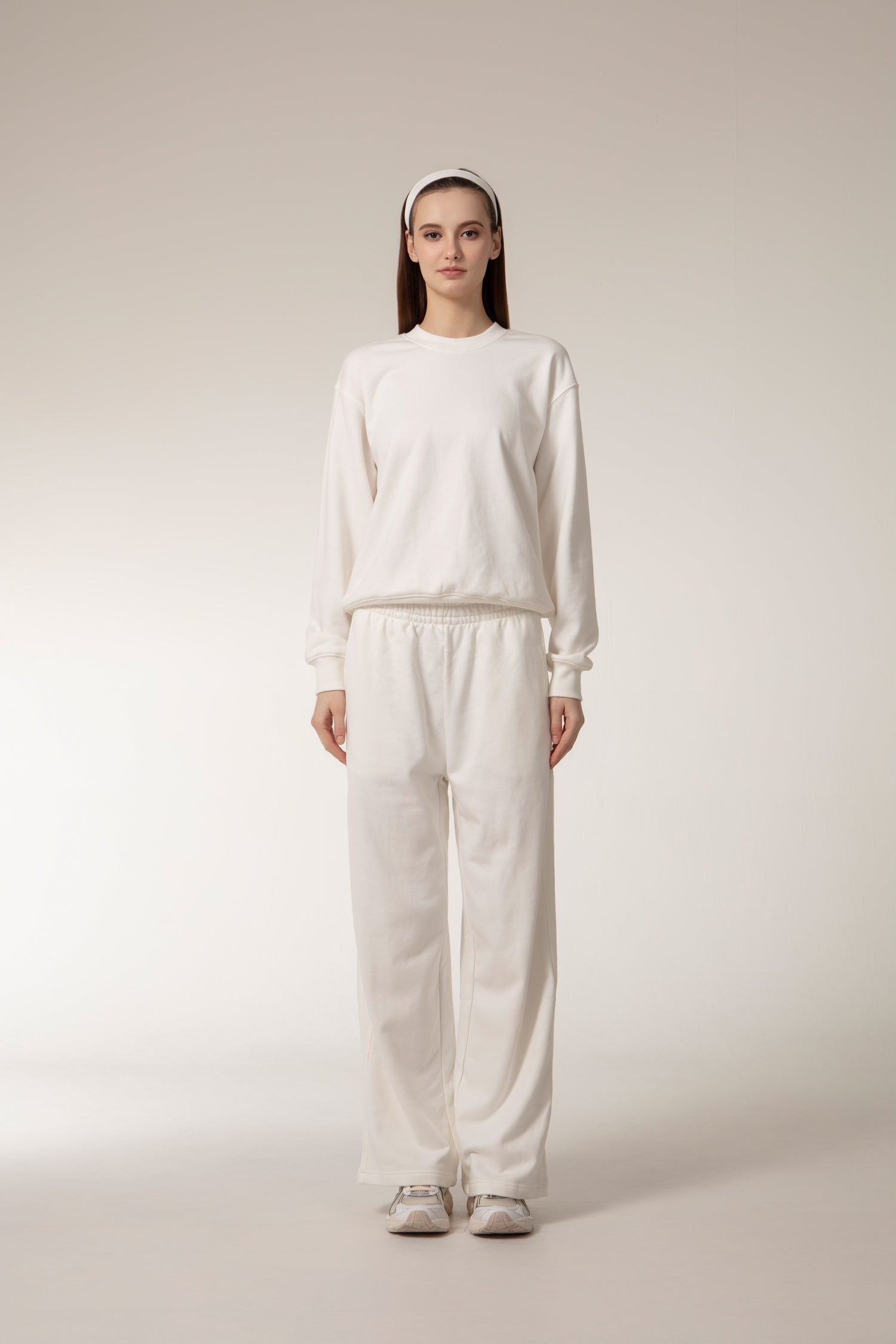 CUSHY Sweats Pants - White