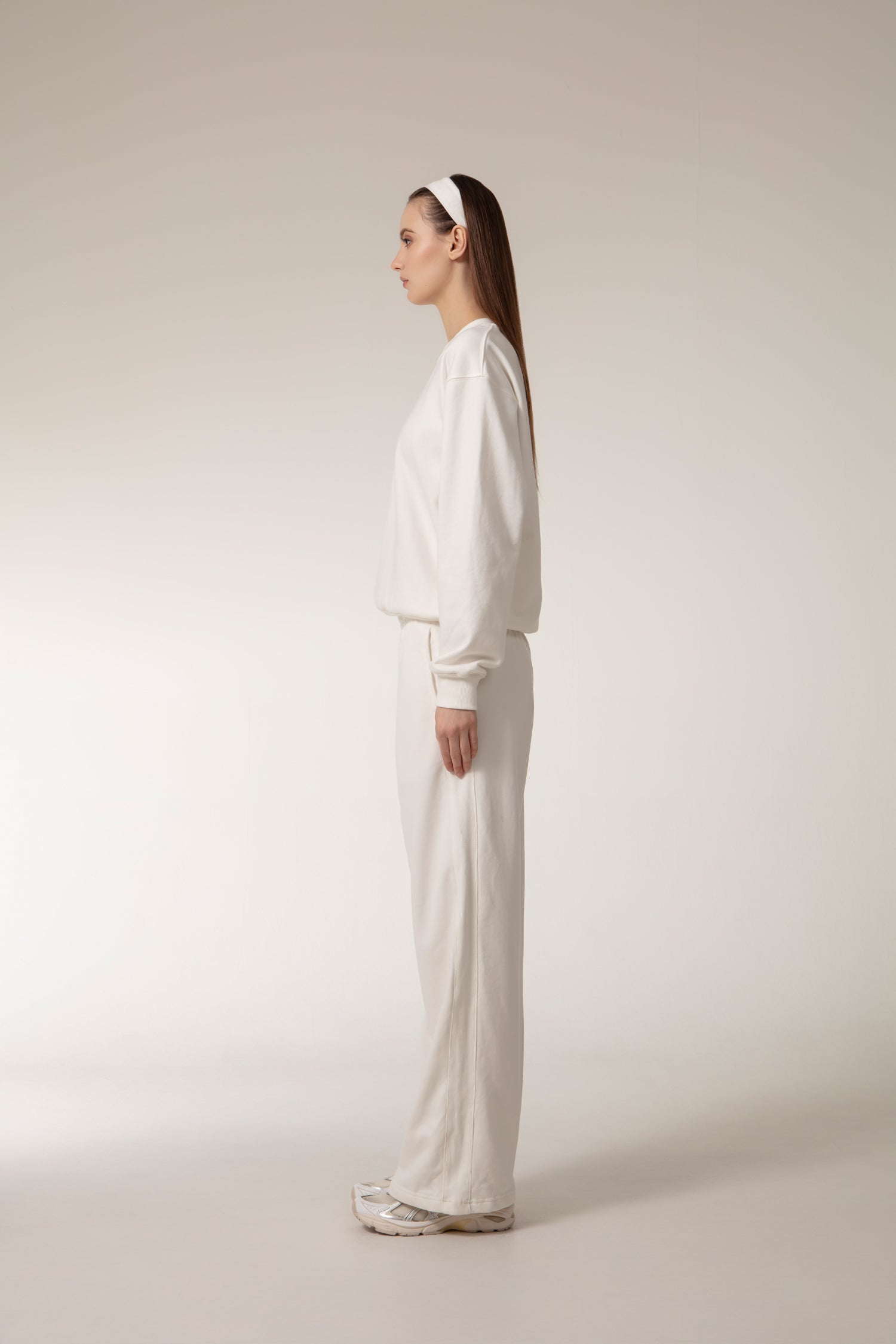 CUSHY Sweats Pants - White