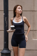 TAYLOR Mini Shorts in Black