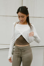 BONNIE II 3-way Shrug in White