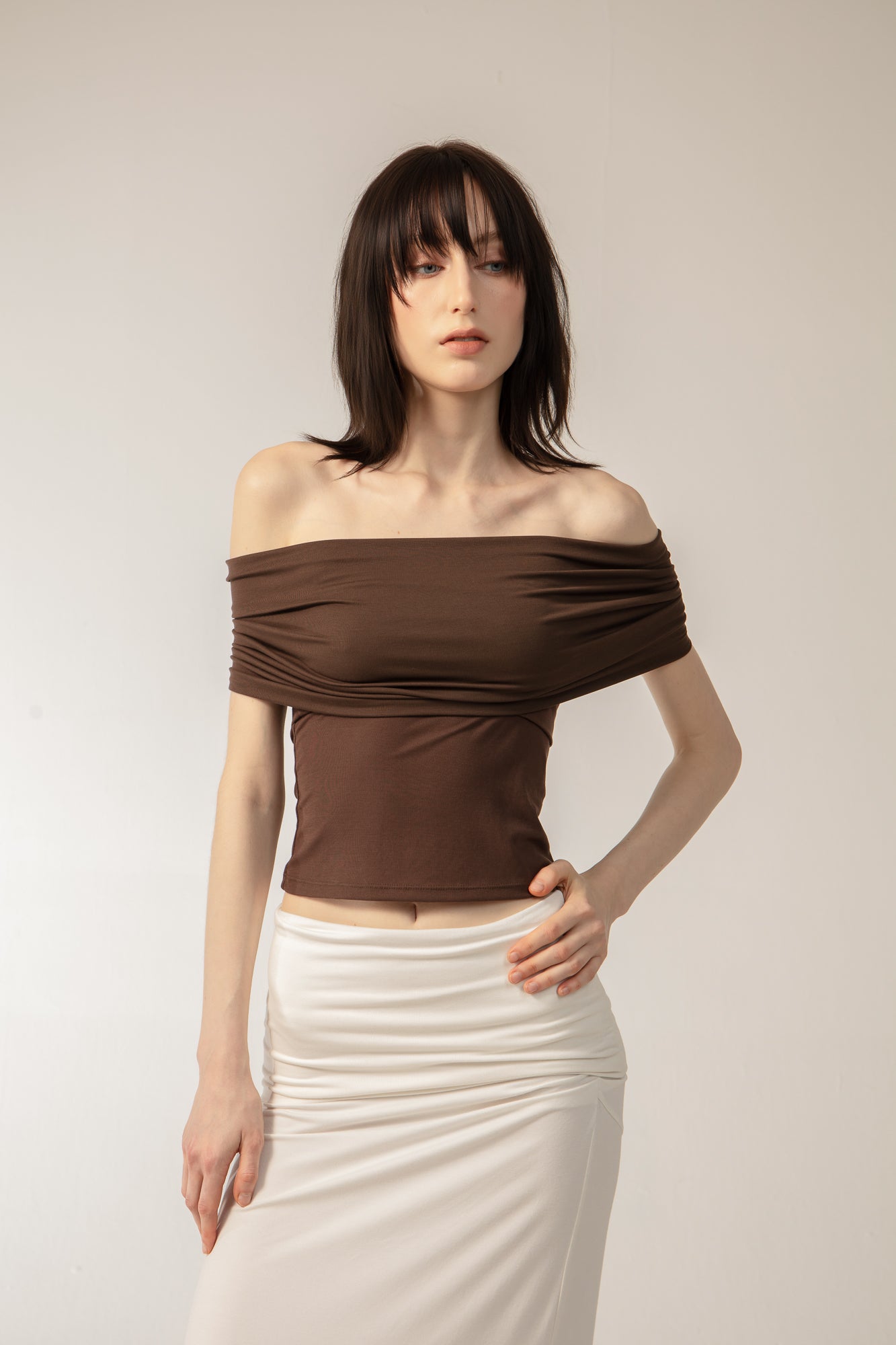 ARELLA Cape in Mocha