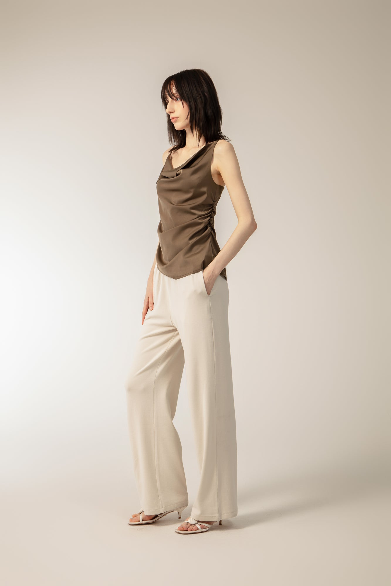 ELEA Pants in Ivory