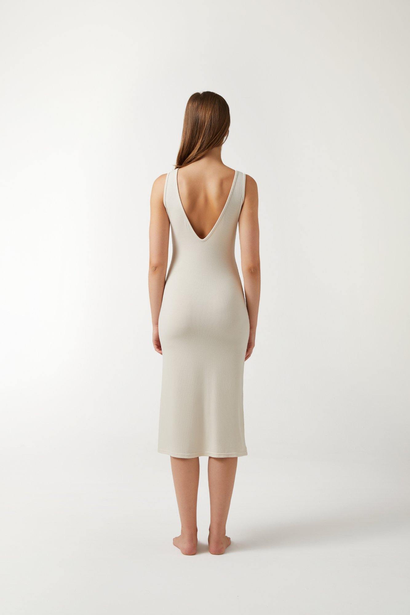 OPAL Dress - Ivory - ANNIBODY