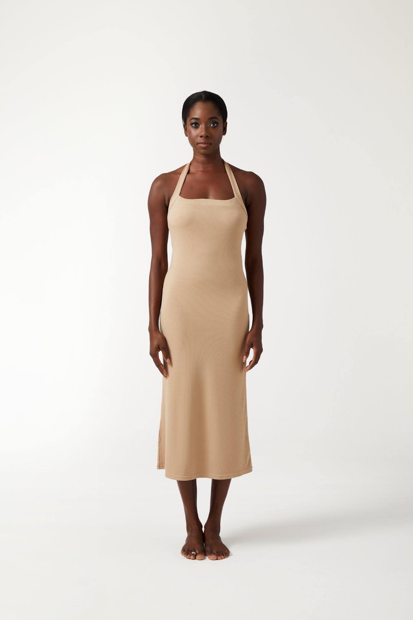 JESY Dress - Oatmeal - ANNIBODY