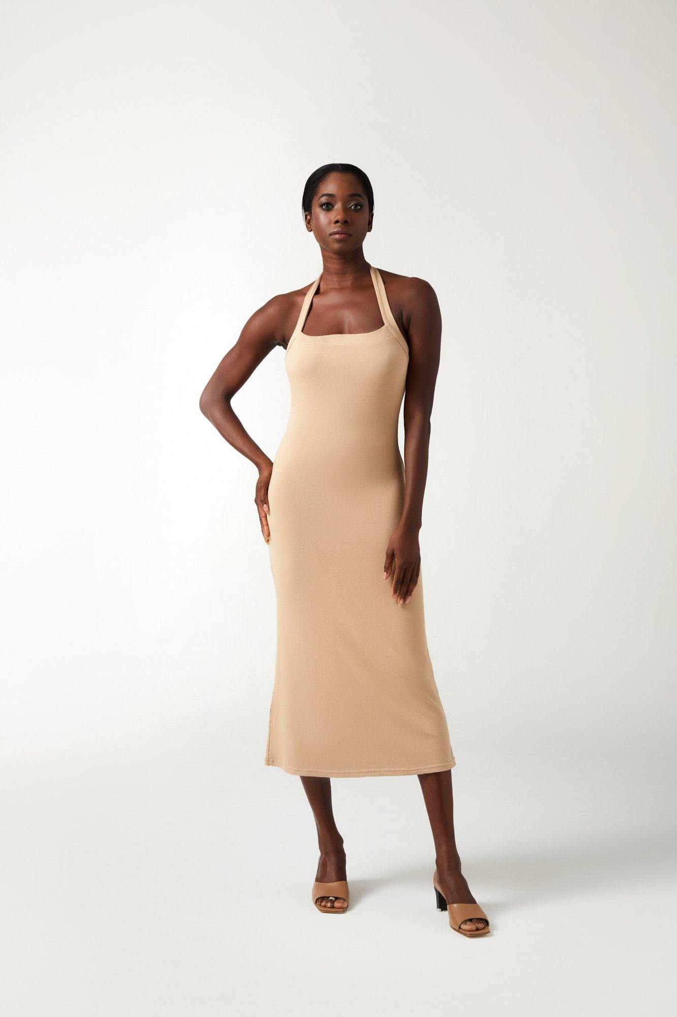 JESY Dress - Oatmeal - ANNIBODY