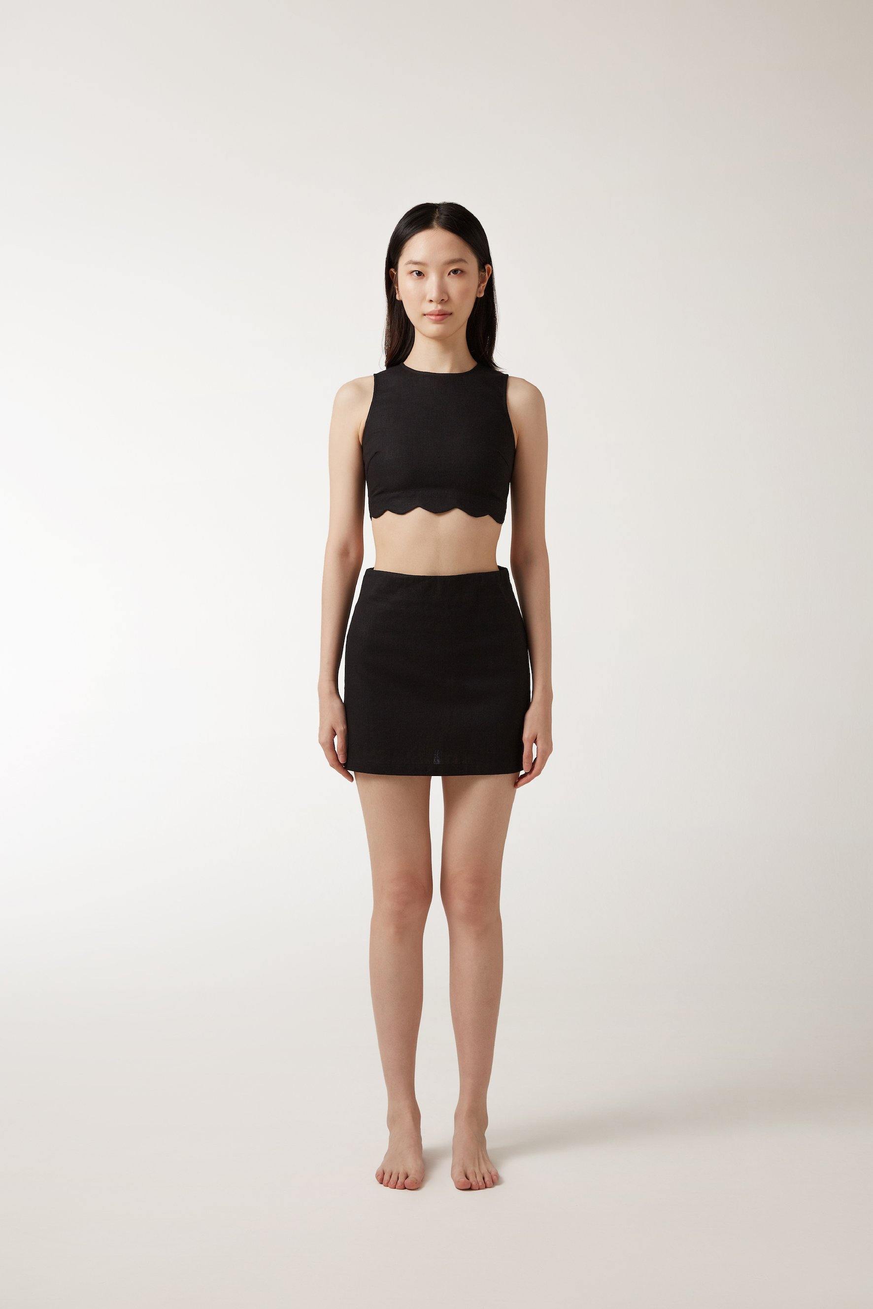 SOPHIE Skirt - Black - ANNIBODY