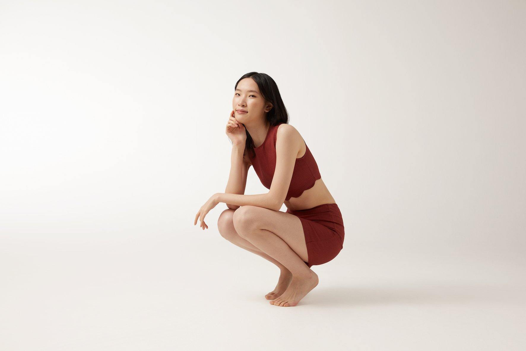 SOPHIE Top - Maroon - ANNIBODY