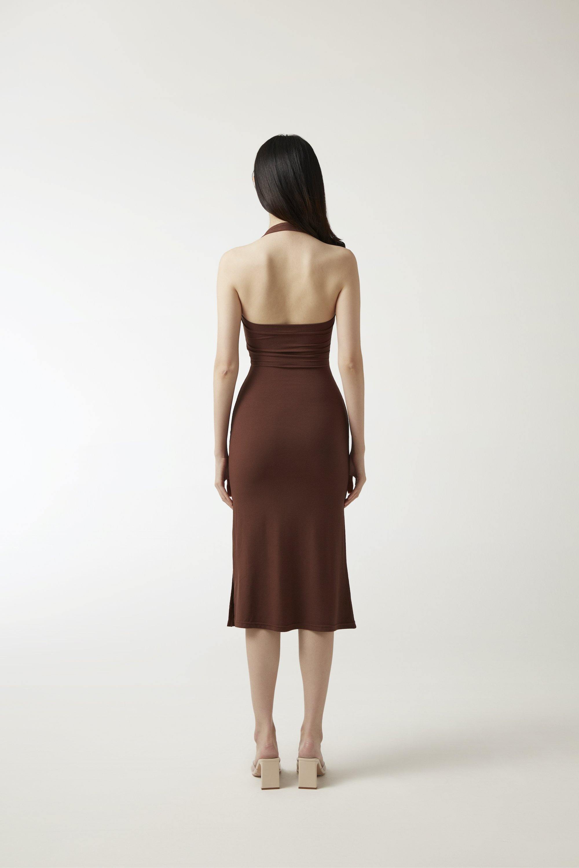 JESY Dress - Mocha - ANNIBODY