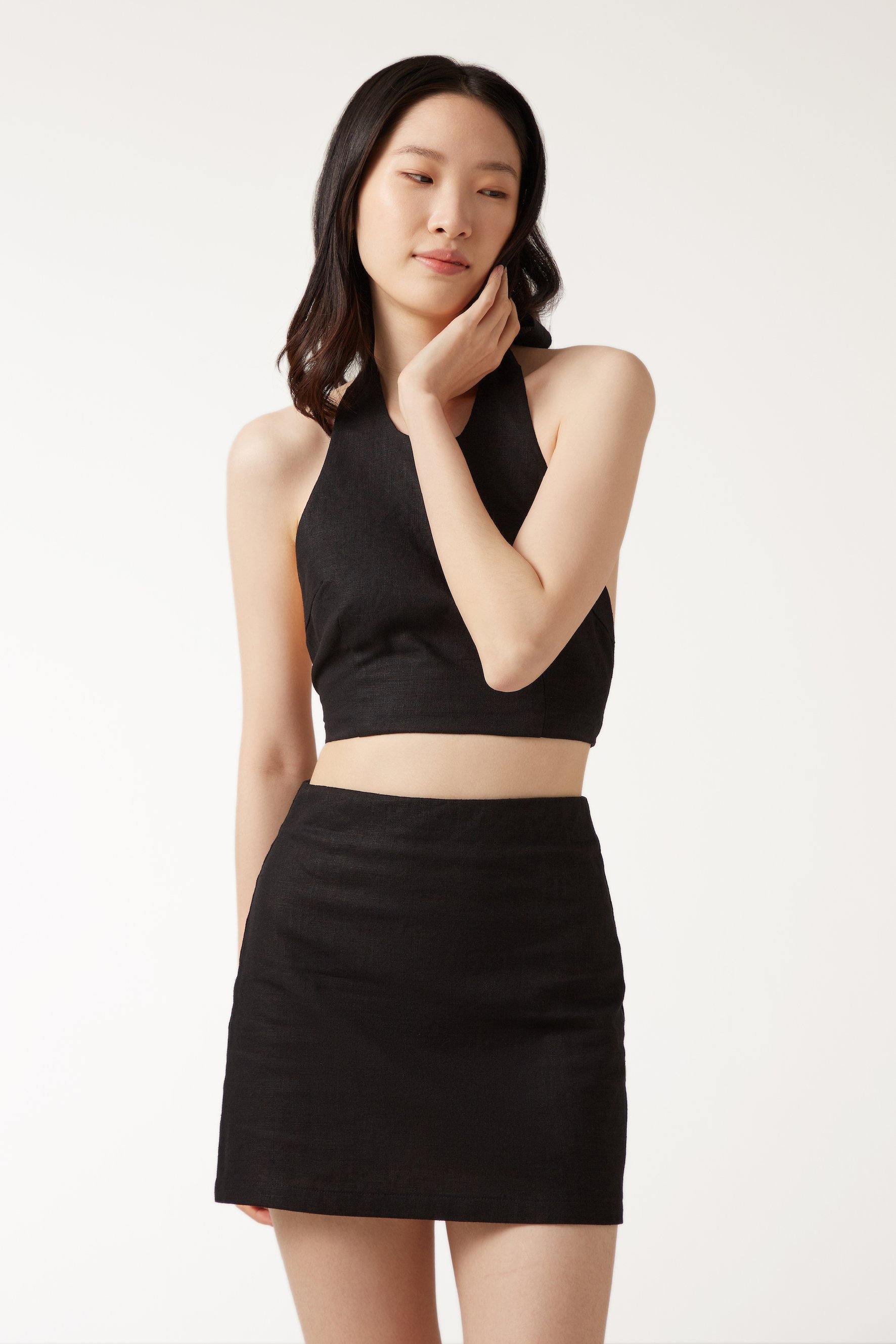 SOPHIE Skirt - Black - ANNIBODY