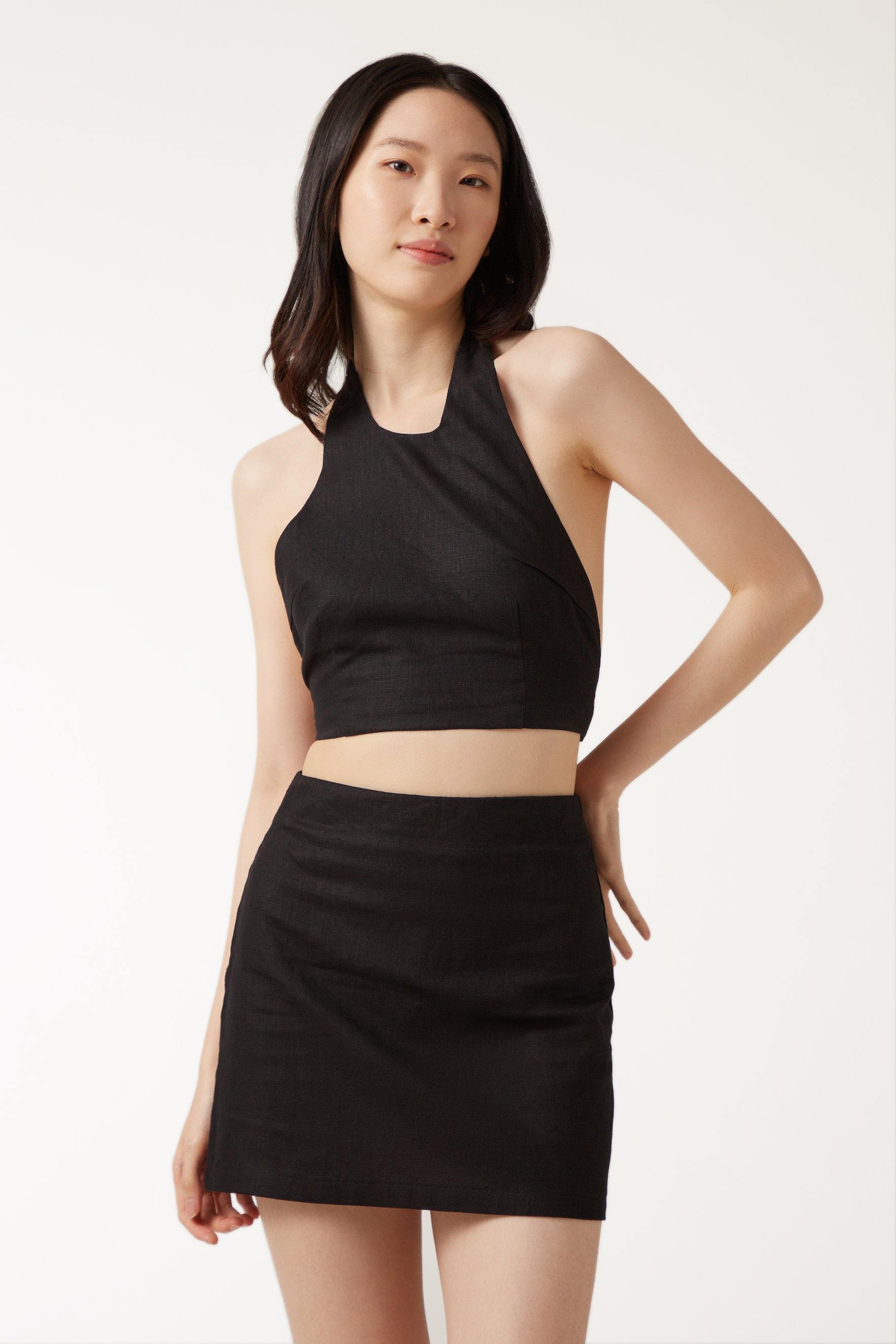SOPHIE Skirt - Black - ANNIBODY