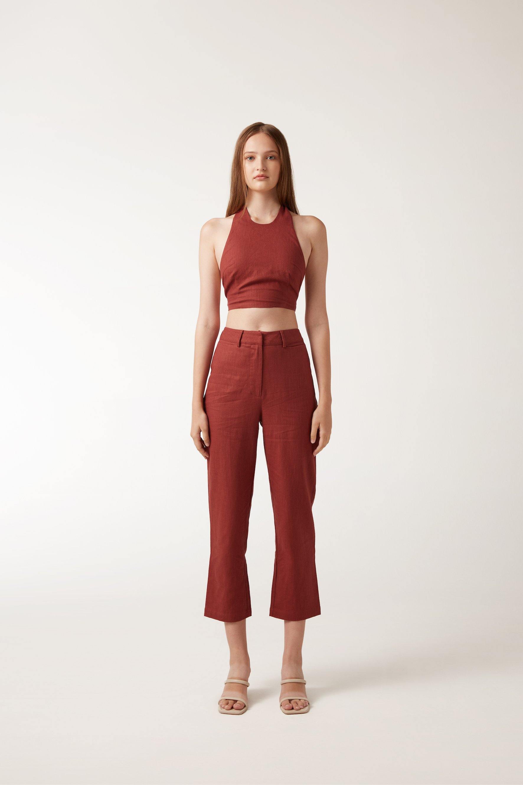 REINA Top - Maroon - ANNIBODY