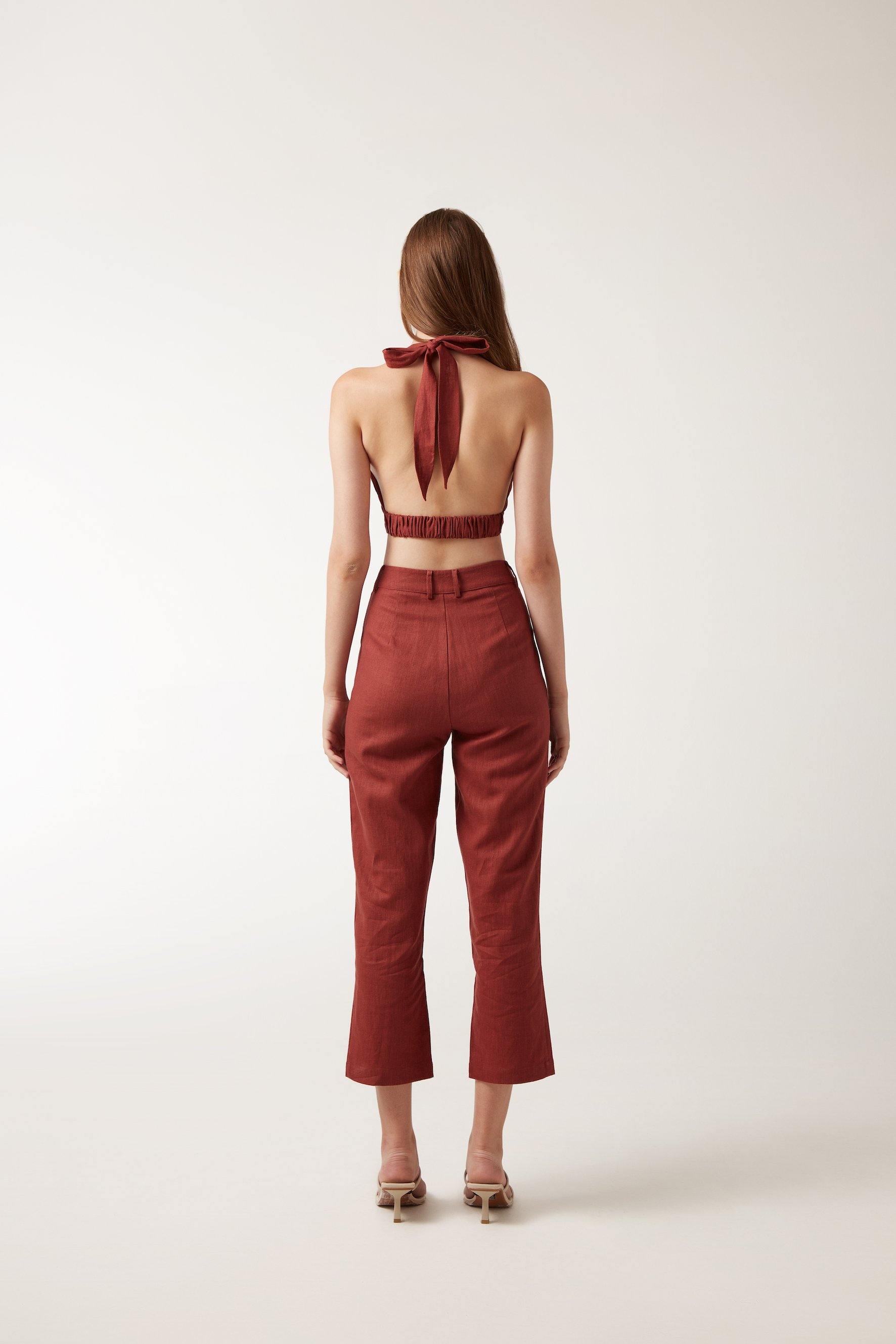 REINA Top - Maroon - ANNIBODY