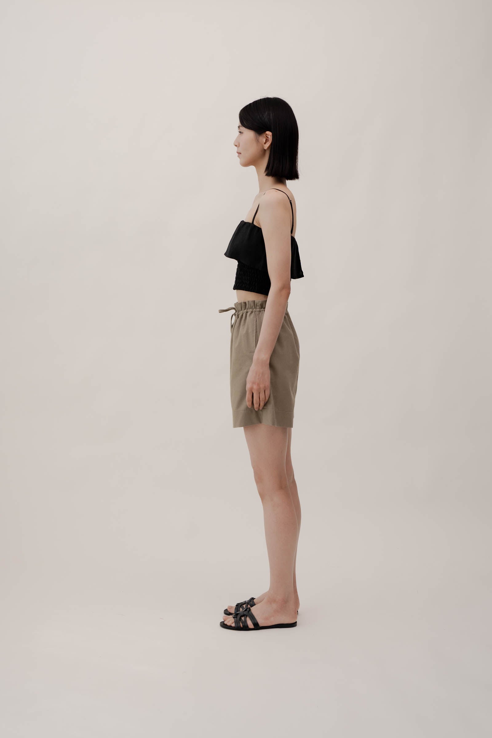 ELISE Shorts - Dark Olive