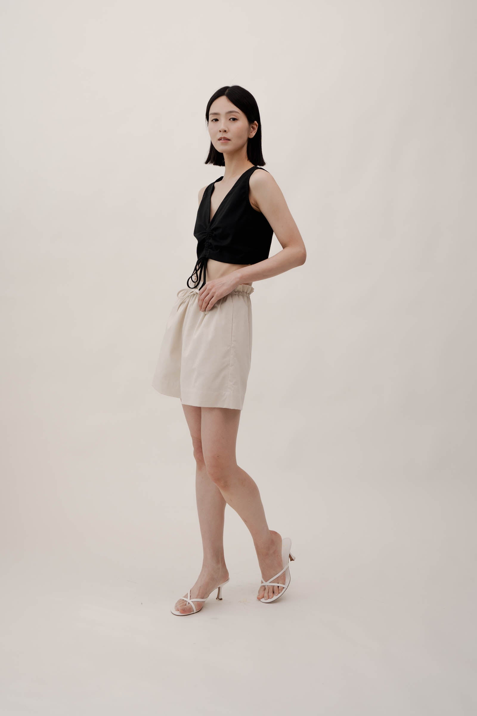 ELISE Shorts - Ivory