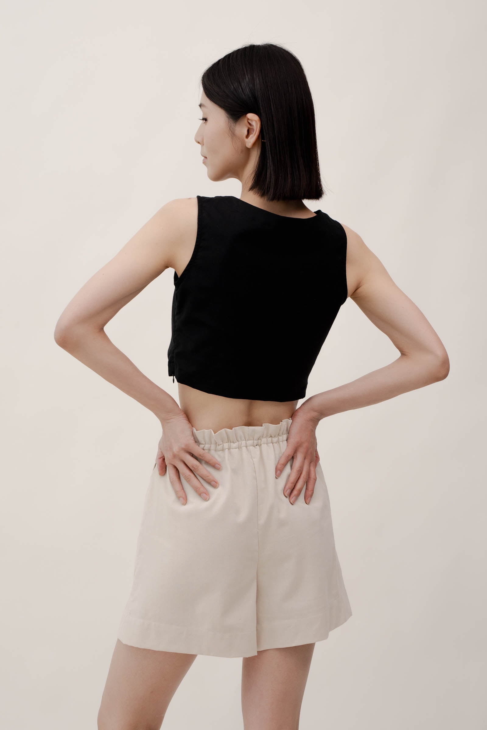 ELISE Shorts - Ivory