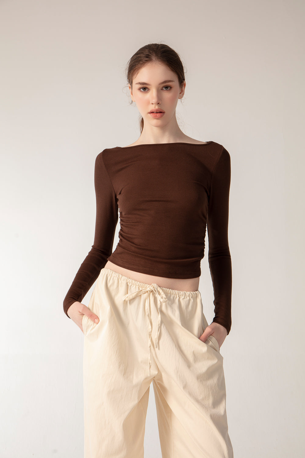 BRIE Top - Mocha