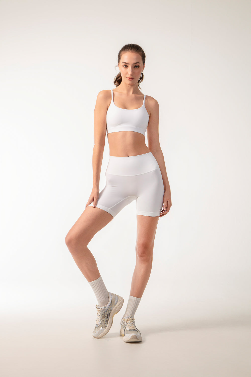 AURA Shorts - White
