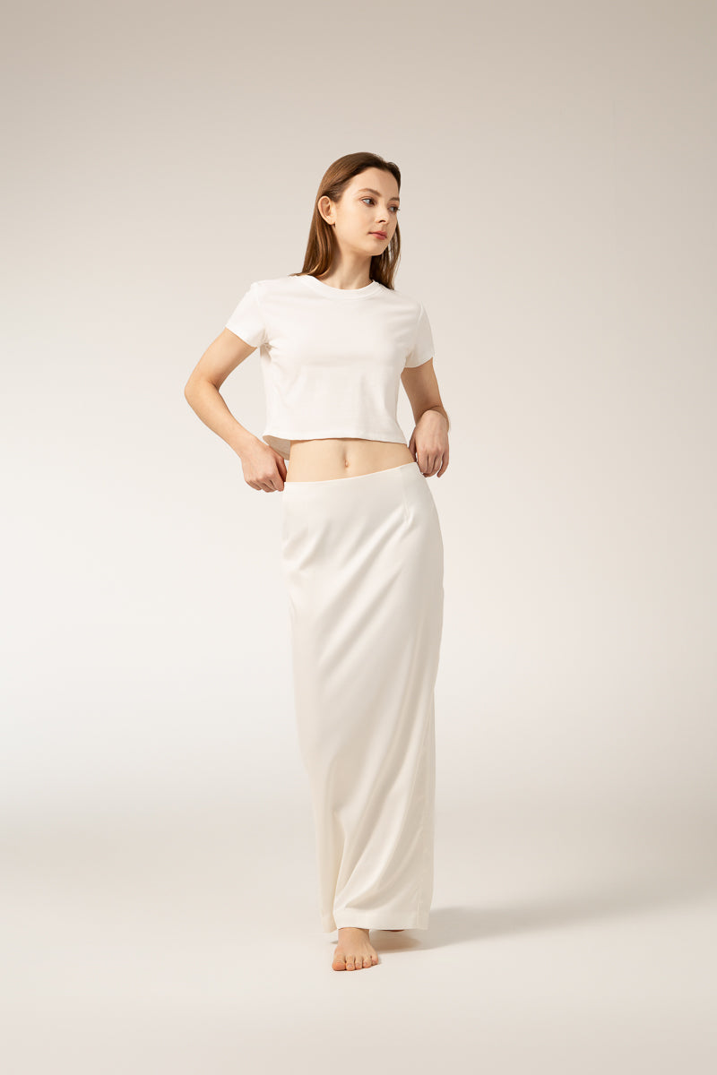 PAIGE Maxi Skirt - White